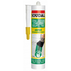 Герметик акриловый SOUDAL Акрил белый 280 мл