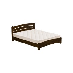 Кровать деревянная Estella Венеция Люкс 160х200 см Темный орех Щит 2Л4 (3000774027) Киев