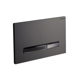Смывная клавиша Geberit Sigma50 для двойного смыва, металлический черный хром (115.671.QD.2)