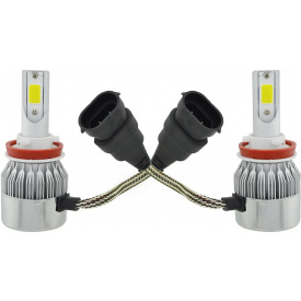 Автомобильные светодиодные LED лампы RIAS C6 H11 36W 6000K (3_00369)