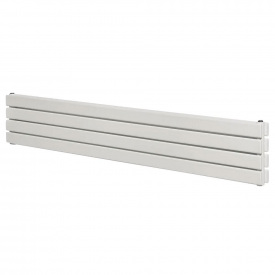 Горизонтальный дизайнерский радиатор отопления ARTTIDESIGN Livorno ІІ G 4/272/1400 белый матовый