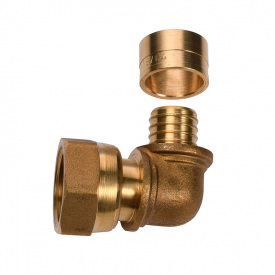 Колено натяжное с накидной гайкой ISOLTUBEX СTMCC2534 25x3/4″