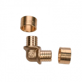 Колено натяжное ISOLTUBEX ССС25 25x25 мм