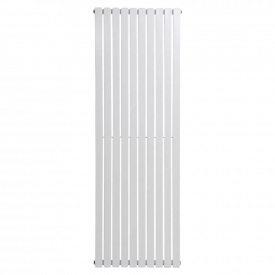 Вертикальный дизайнерский радиатор отопления ARTTIDESIGN Terni 10/1800/590/50 белый матовый