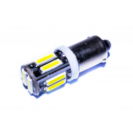 Светодиодная лампа AllLight T 8.5 10 диодов 7014 BA9S 12V WHITE