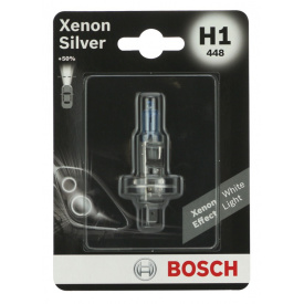 Автолампа BOSCH Xenon Silver Н1 55W 12V P14,5s (1987301067) 1шт./блистер