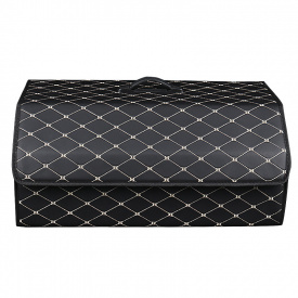 Автомобильный органайзер Lesko XY0-52 Black-Gold 55*31*29 см