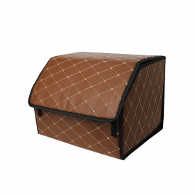 Автомобильный органайзер Lesko ZWX-002 Brown/Gold 40х30х30 см