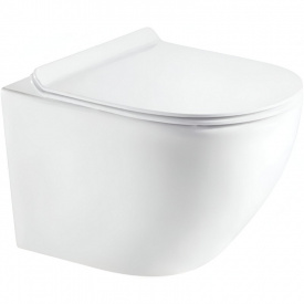 Унитаз подвесной KOLLER POOL ROUND Smart с сиденьем (RN-0490-RW)