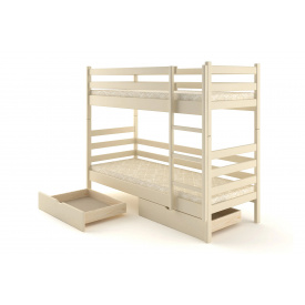 Двоярусне ліжко Феєрія (Sonya) (80 × 200 см, з шухлядами)