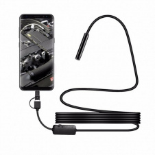 Фото - Цифровой эндоскоп камера ZCF USB/micro USB 2м Черный (HbP87451) Цифровой эндоскоп камера ZCF USB/micro USB 2м Черный (HbP87451)