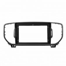 Переходная рамка 9" Lesko для KIA Sportage (QL) 2015-2018г./KX5 2016-2018г. Silver (TK 0033) Black (6511-22647)