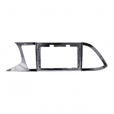 Переходная рамка Lesko 9" Seat Leon 2012-2020 Черный (9303-37909)
