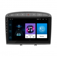 Штатная магнитола Lesko Peugeot 408 I Рестайлинг 2017-н.в. 9" 1/16Gb/ Wi-Fi Optima GPS Android (9478-35137)