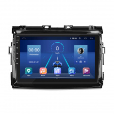 Штатная магнитола Lesko 9" Toyota Estima III Рестайлинг 2 2012-2016 6/128Gb 4G Wi-Fi GPS Top (9685-43849)