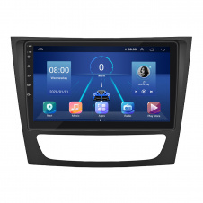 Штатная магнитола Lesko 9" Mercedes-Benz CLS I C219 Рестайлинг 2008-2010 6/128Gb 4G Wi-Fi GPS Top (9612-46658)