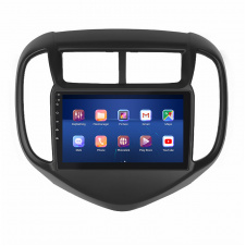 Штатная магнитола Lesko Chevrolet Aveo III 2016-н.в. 9" 4/32Gb 4G Wi-Fi GPS Top (11297-63606)
