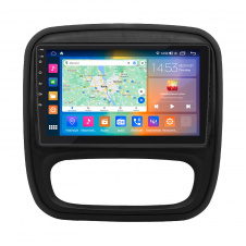 Штатная магнитола Lesko Opel Vivaro B 2014-2018 9" 4/64Gb CarPlay 4G Wi-Fi GPS Prime (9807-56252)