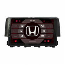 Штатная автомагнитола Lesko для авто Honda Civic (2016+) 9" 2/32