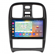 Штатная магнитола Lesko 9" Hyundai Sonata IV (EF) Рестайлинг 2001-2012 4/64Gb CarPlay 4G Wi-Fi GPS Prime (8680-47730)