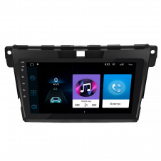 Штатная магнитола Lesko для Mazda CX-7 2002-2012 экран 9" 1/16Gb/ Wi-Fi/ Optima GPS Android