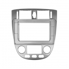 Переходная рамка Lesko 10.1" Buick Excelle 2004-2006 АС (6584) Silver Chevrolet Lacetti 2004-2013 Шевроле