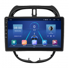 Штатная магнитола Lesko 9" Peugeot 206 1998-2012 6/128Gb 4G Wi-Fi GPS Top (4785-46677)
