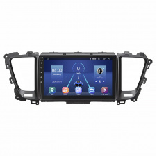 Штатная магнитола Lesko Kia Carnival III 2014-2021 9" 4/64Gb 4G Wi-Fi GPS Top