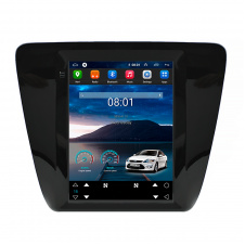 Штатная автомагнитола Wangi Skoda Octavia (2013-2018 гг.) tesla style 9.7" 2+32 Gb 4G+CarPlay GPS Android