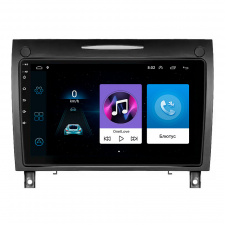 Магнитола Lesko Mercedes-Benz SLK-Класс II R171 Рестайлинг 2008-2011 9" 1/16Gb Wi-Fi GPS Base (10895-60884)