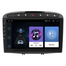 Штатная магнитола Lesko Peugeot 408 I 2012-2017 9" 1/16Gb/ Wi-Fi Optima GPS Android (9476-35130)