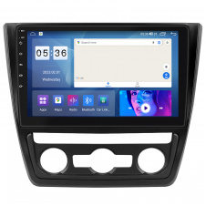 Штатная магнитола Lesko 10" Skoda Yeti I 2009-2014 4/64Gb CarPlay 4G Wi-Fi GPS Prime (9779-48112)