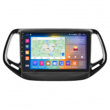 Штатная магнитола Lesko Jeep Compass II 2017-н.в. 10" 2/32Gb CarPlay 4G Wi-Fi GPS Prime (10251-52053)