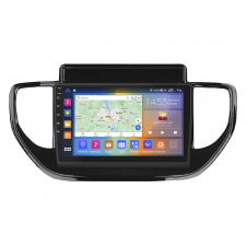 Штатная магнитола Lesko Hyundai Solaris II Рестайлинг 2020-н.в. 9" 2/32Gb CarPlay 4G Wi-Fi GPS Prime (10495-51991)