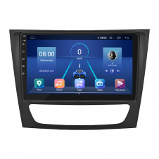 Штатная магнитола Lesko 9" Mercedes-Benz E-Класс III W211, S211 Рестайлинг 2006-2009 6/128Gb 4G Wi-Fi GPS (9610-46664)
