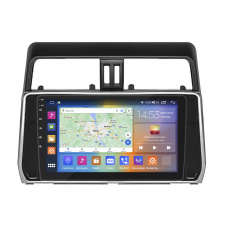 Штатная магнитола Lesko 10" Toyota Land Cruiser Prado 150 Series Рестайлинг 2 2017-2020 4/64Gb CP 4G Prime (9686-49859)