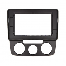Переходная рамка Lesko 10.1" Volkswagen Jetta 2005-2009 Golf 2003-2008 Manual AC (6881)