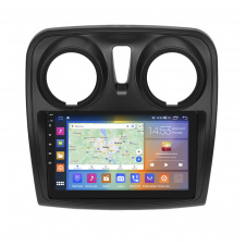 Штатная магнитола Lesko 9" Renault Dokker I 2012-н.в. 4/64Gb CarPlay 4G Wi-Fi GPS Prime (9831-48020)