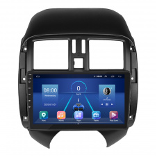 Штатная магнитола Lesko 9" Nissan Versa II 2012-2014 6/128Gb 4G Wi-Fi GPS Top (9533-43747)