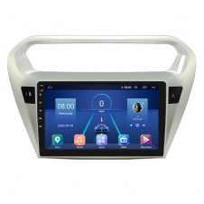 Штатная магнитола Lesko 9" Peugeot 301 I 2012-2016 4/32Gb 4G Wi-Fi GPS Top (5915-45479)