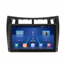 Штатная магнитола Lesko 9" Toyota Yaris II Рестайлинг 2009-2012 4/64Gb 4G Wi-Fi GPS Top (9940-46692)
