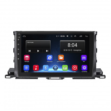Штатная магнитола Lesko Toyota Highlander III U50 Рестайлинг 2016-2019 10" 2/32Gb Wi-Fi GPS Base (9689-55642)