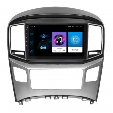 Штатная магнитола Lesko Hyundai H-1 II Рестайлинг 2015-2018 9" 1/16Gb Wi-Fi GPS Base (10489-54846)