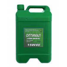 Масло моторное Optimal Супердизель 15W40 API CG-4 10 л
