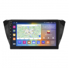 Штатная магнитола Lesko 10" Skoda Superb III Рестайлинг 2019-н.в. 2/32Gb CarPlay 4G Wi-Fi GPS Prime (9411-48109)