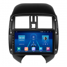 Штатная магнитола Lesko Nissan Versa II Рестайлинг 2014-2019 9" 6/128Gb 4G Wi-Fi GPS Top (11500-64832)