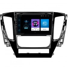 Штатная магнитола Lesko Mitsubishi Pajero Sport III 2015-2021 9" 1/16Gb Wi-Fi GPS Base (10889-60890)