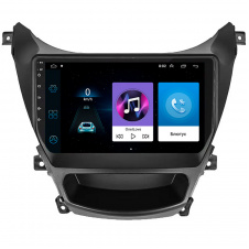 Штатная магнитола Lesko Hyundai Elantra V MD Рестайлинг 2013-2016 9" 1/16Gb Wi-Fi GPS Base (10478-51302)