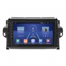 Штатная магнитола Lesko Toyota Fortuner II Рестайлинг 2020-н.в. 9" 6/128Gb 4G WiFi GPS Top (9673-53959)
