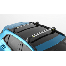 Автобагажник на крышу Turtle AIR 2 BMW X1 F48 2016+ Серый